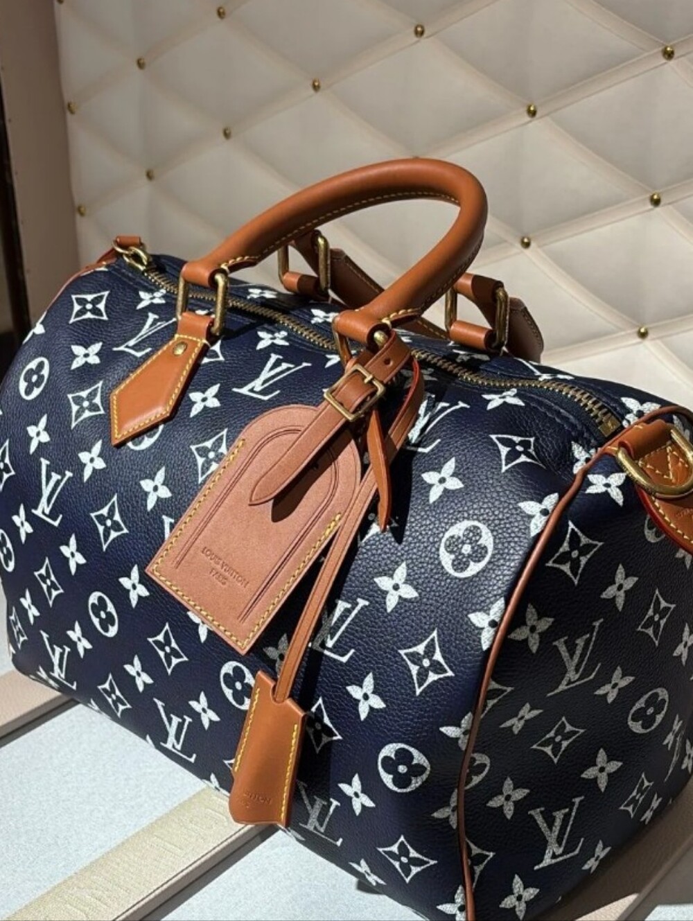 🌀Super Canvas Indigo DEEP NAVY Mono Barrel Speed 30in Tote